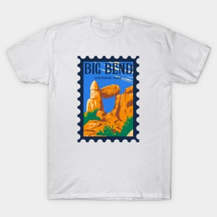 Big Bend National Park Stamp T-Shirt